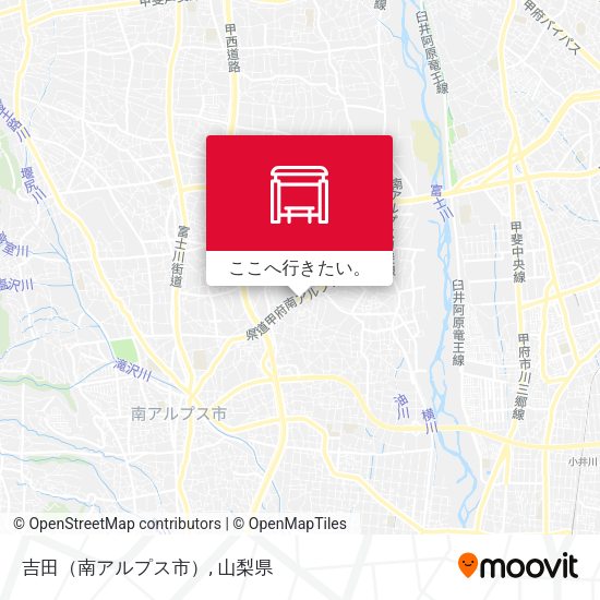 吉田（南アルプス市）地図