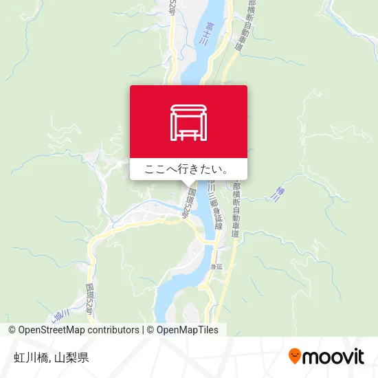 虹川橋地図