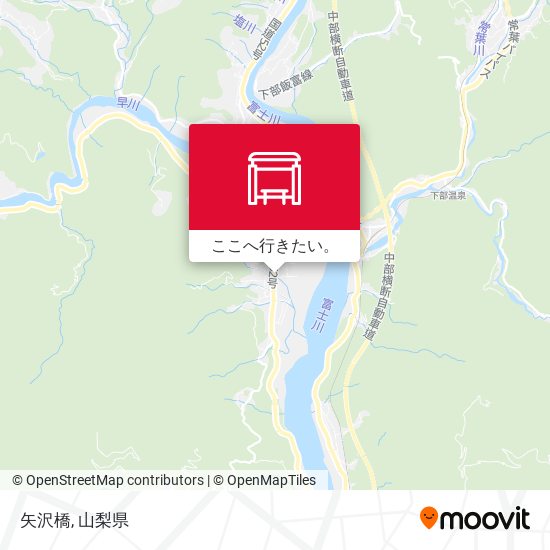 矢沢橋地図