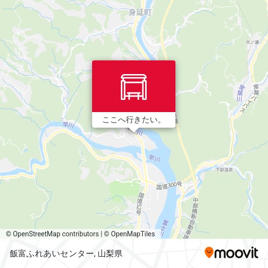 飯富ふれあいセンター地図