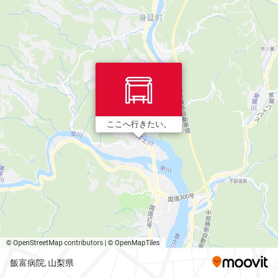飯富病院地図