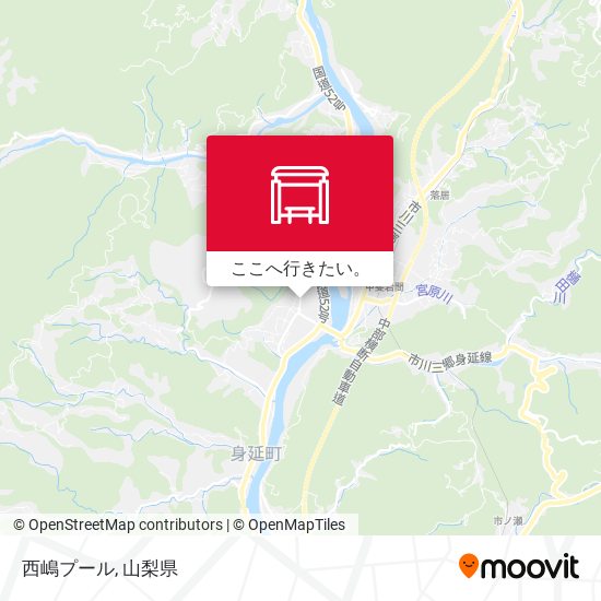 西嶋プール地図