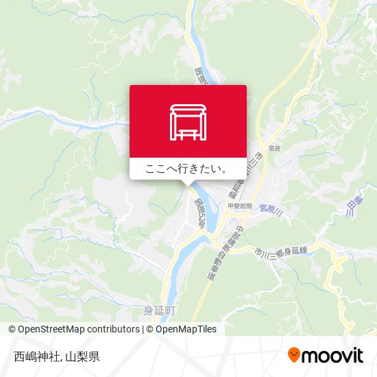 西嶋神社地図