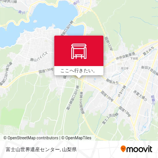 富士山世界遺産センター地図