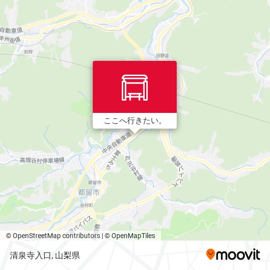 清泉寺入口地図
