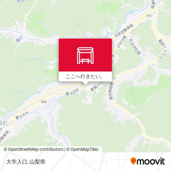 大学入口地図
