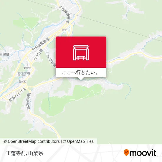 正蓮寺前地図