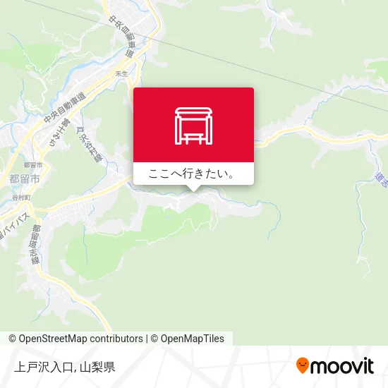 上戸沢入口地図