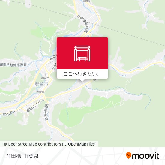 前田橋地図
