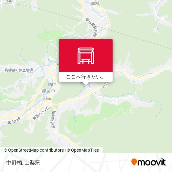 中野橋地図