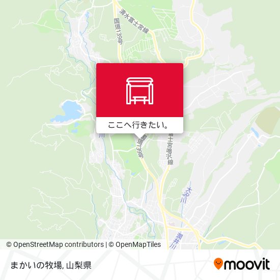 まかいの牧場地図