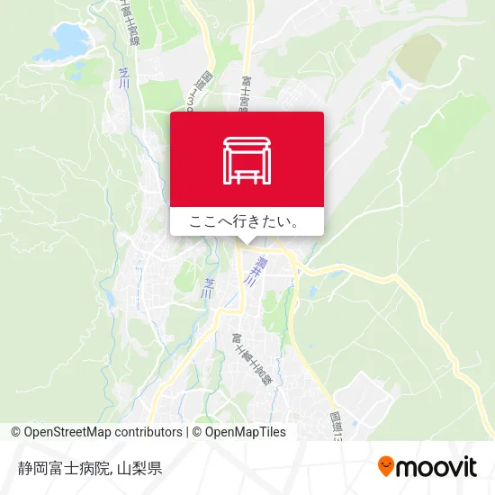 静岡富士病院地図