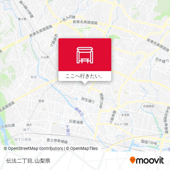 伝法二丁目地図
