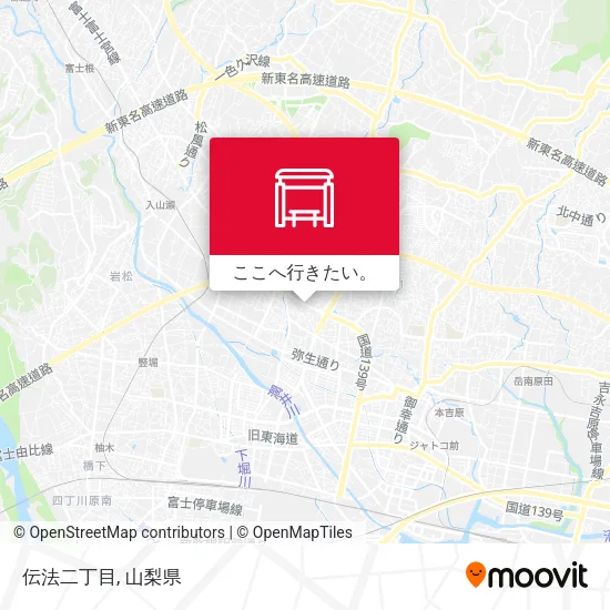 伝法二丁目地図