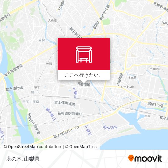 塔の木地図