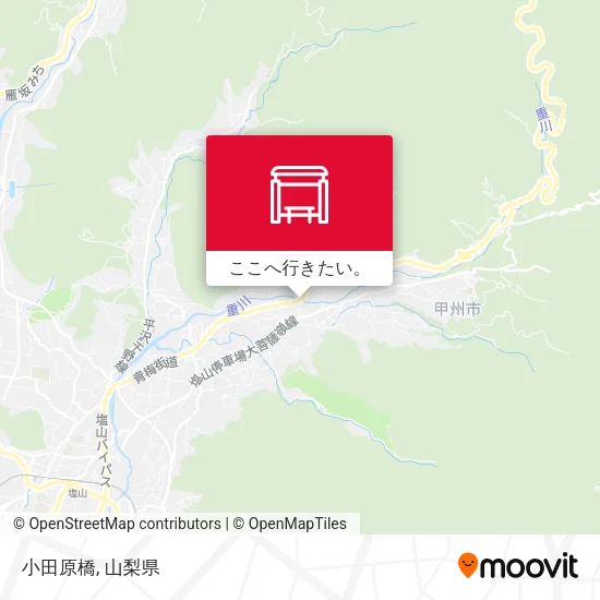 小田原橋地図