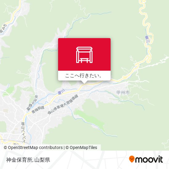 神金保育所地図