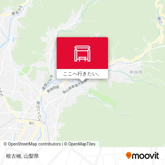 根古橋地図