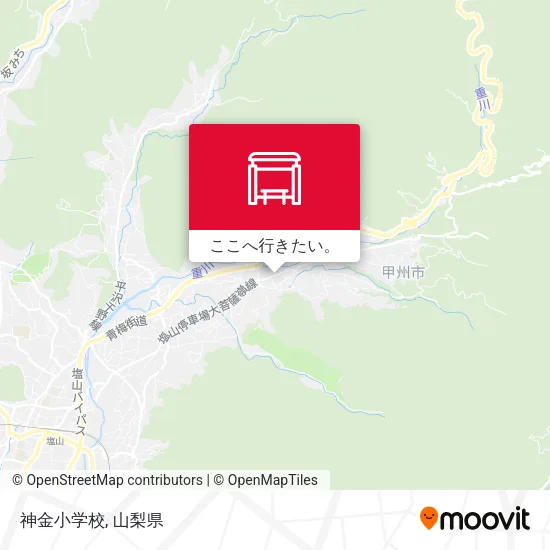 神金小学校地図