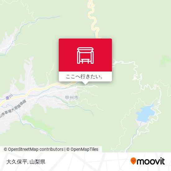大久保平地図
