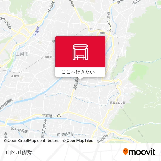 山区地図