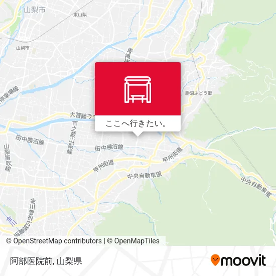 阿部医院前地図