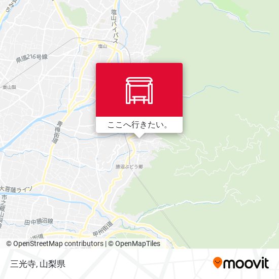 三光寺地図