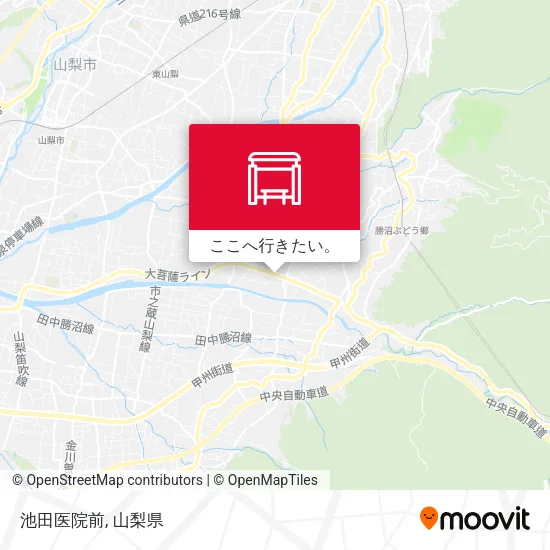 池田医院前地図