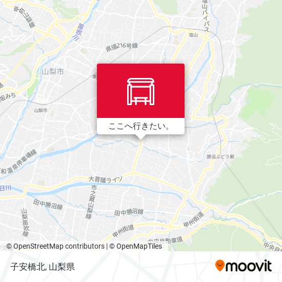 子安橋北地図