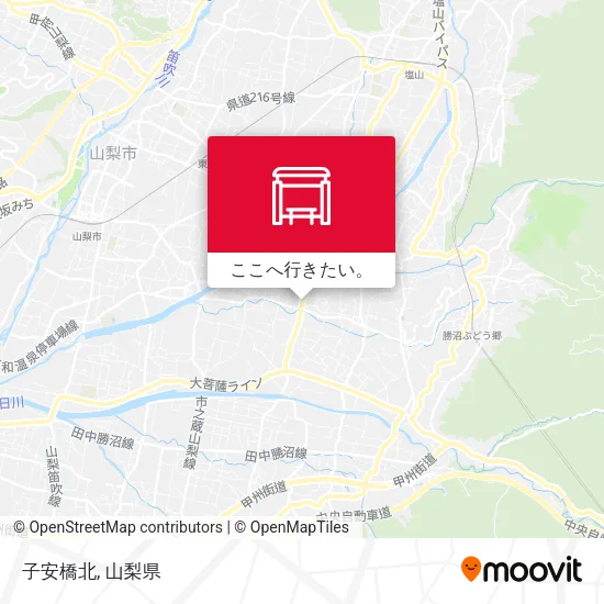 子安橋北地図