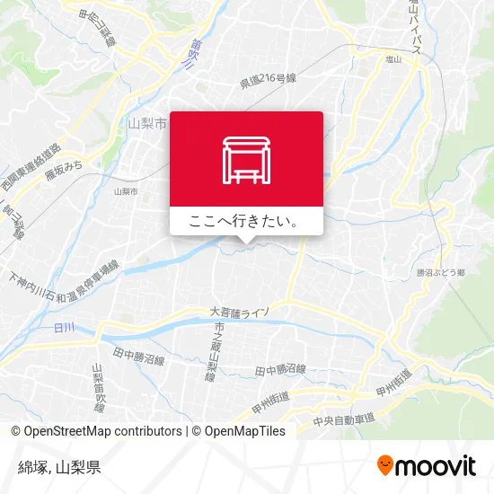 綿塚地図
