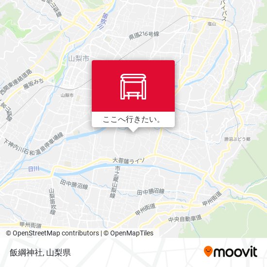飯綱神社地図