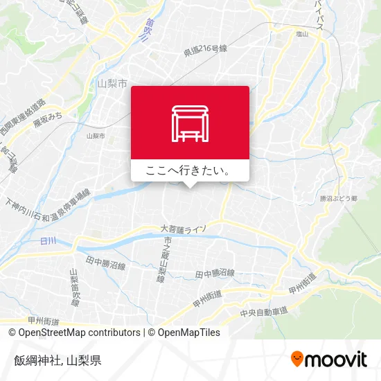 飯綱神社地図