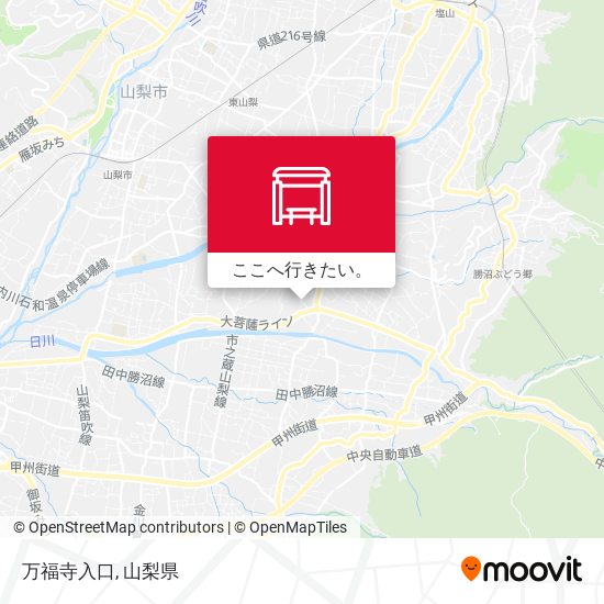 万福寺入口地図