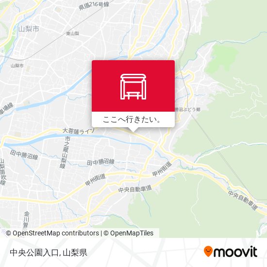中央公園入口地図