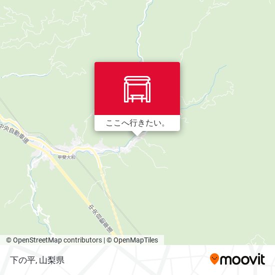 下の平地図