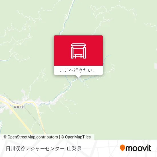日川渓谷レジャーセンター地図
