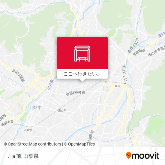 Ｊａ前地図