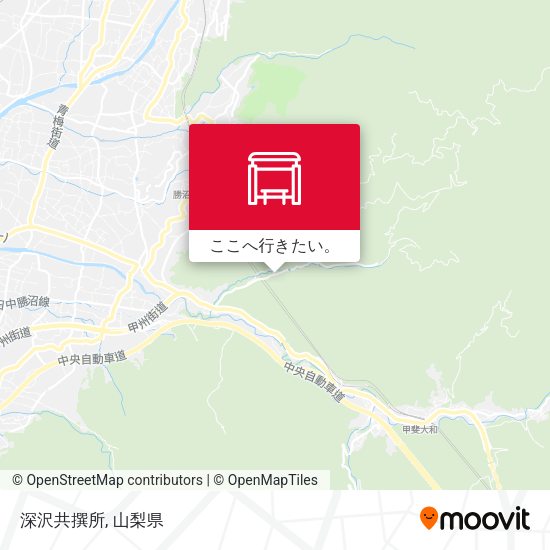 深沢共撰所地図