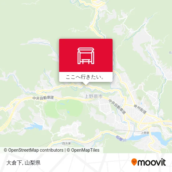 大倉下地図