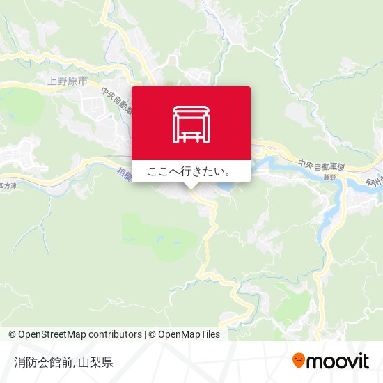 消防会館前地図
