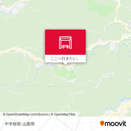 中学校前地図