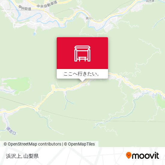 浜沢上地図