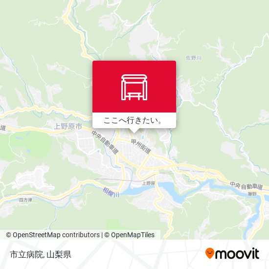 市立病院地図