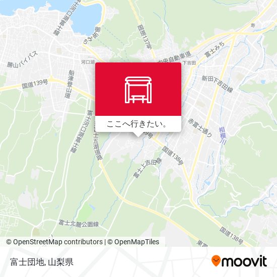 富士団地地図