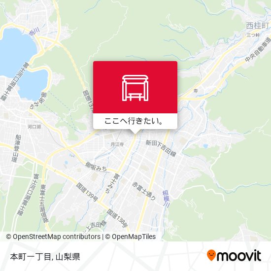 本町一丁目地図