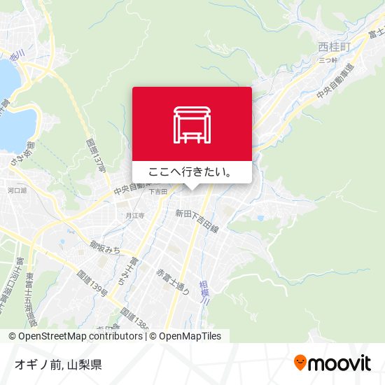 オギノ前地図