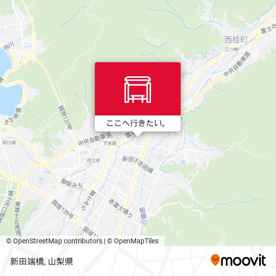 新田端橋地図