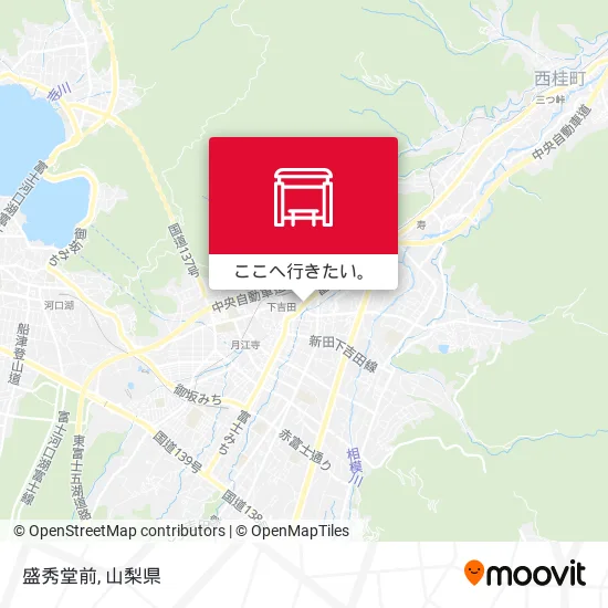 盛秀堂前地図