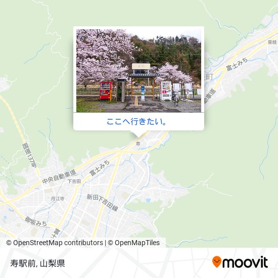 寿駅前地図